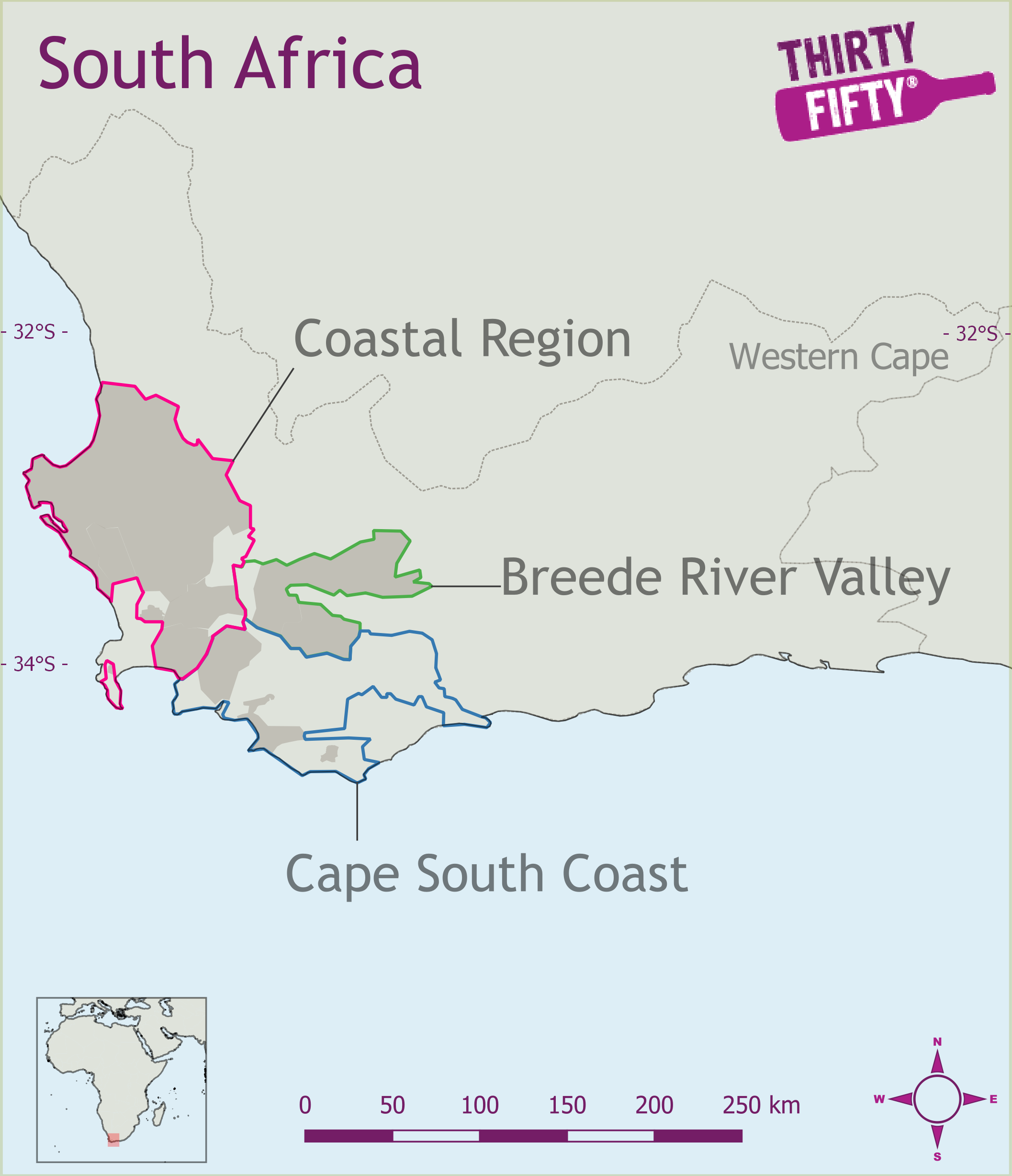 Wine Region Map